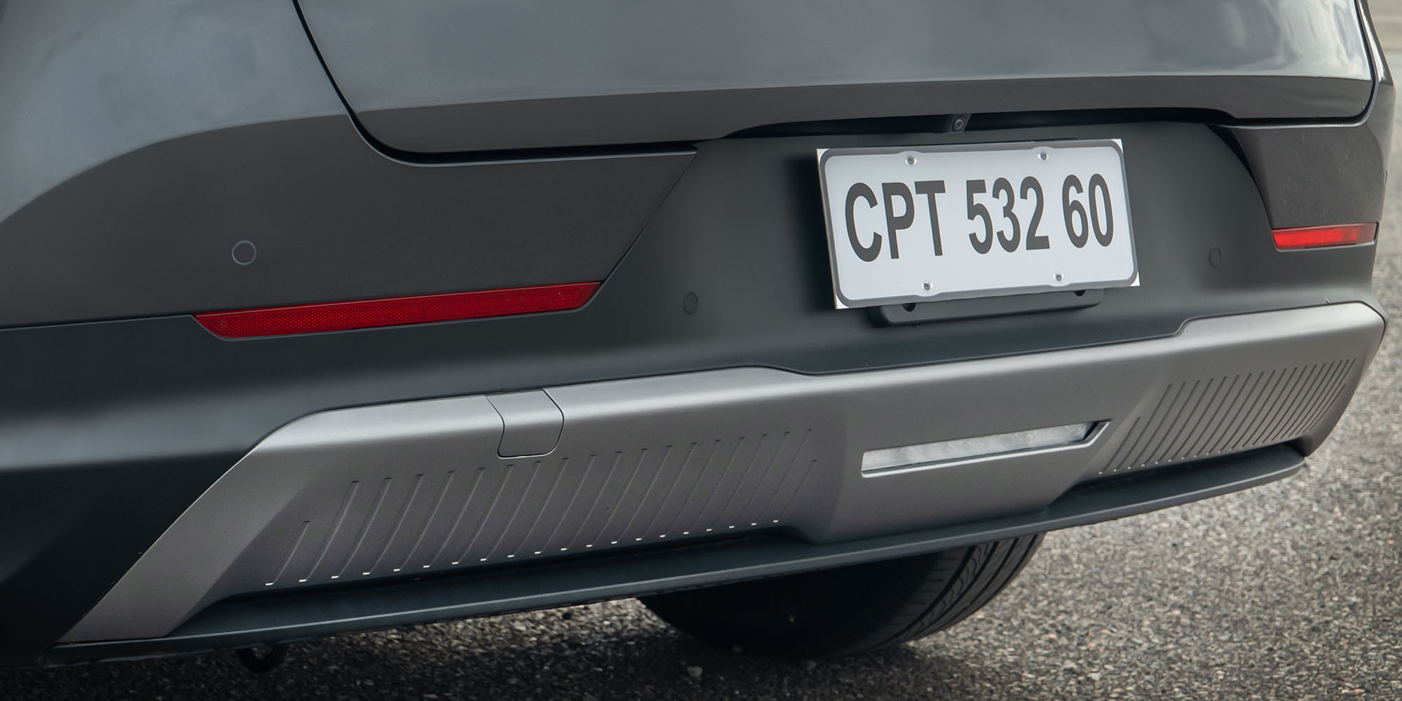 Parte trasera de la Chevrolet Captiva EV 2026