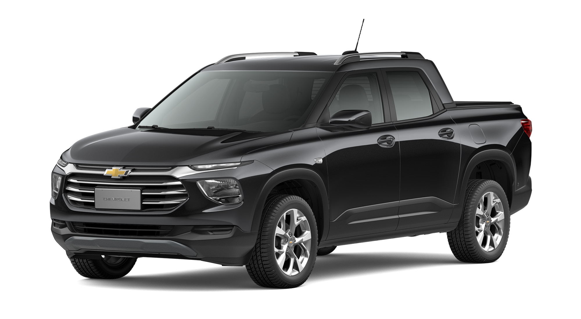 Chevrolet Montana LTZ color negro metalizado